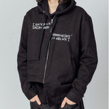 UNBALANCED WORK JACKET - BLACK (6674938429558)