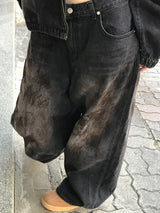 アシートセットアップデニムパンツ