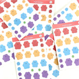 パステルステッカー/pastel chanibear sticker