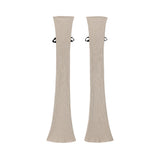1 1 lace up leg warmer - BEIGE