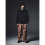 カーターダイアゴナルジップパラシュートパンツ / CARTER DIAGONAL ZIP PARASHUTE PANTS_PK