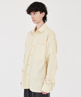 ETHNIC OVERSIZED SHIRT - (BLACK/WHITE/YELLOW)
