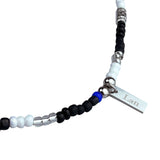 ダブルモールドビーズネックレス / [MADE] Double-mold beads necklace (1 color)