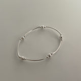 カーブボールブレスレット / curve ball bracelet