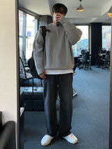 クロウォーマーラウンドニット/CLO WARMER ROUND KNIT(4COLOR)