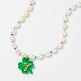 I'm Happy Pearl Choker (6599046496374)