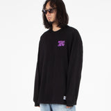RLLR1102 クルーバックロゴロングスリーブ/RLLR1102 Crew Back Logo Long Sleeve - Black