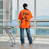 エンボススクリプトロゴ半袖Tシャツ