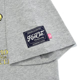 WITTY BUNNY LOOSE FIT GRAPHIC T-SHIRT [MELANGE GRAY]