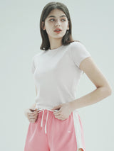 オーガニッククロップTシャツ / T1007 ORGANIC CROP T-SHIRT_LAVENDER