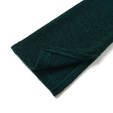 Layered Check Knit Set [GREEN] (6618775158902)