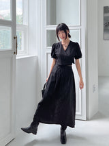 ツリーロングスカート/Tree Long Skirt (2color)