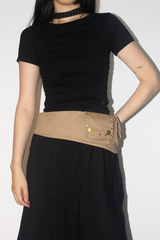 cotton pocket belt bag