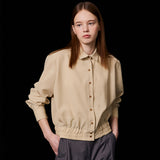 スプリングバンディングシャツ/Spring banding shirt_lemon grass