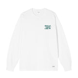RLLR1102 クルーバックロゴロングスリーブ/RLLR1102 Crew Back Logo Long Sleeve - White