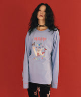02ミャウミャウキャットTシャツ / 0 2 meow meow cat t-shirt (4579919659126)