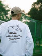 DAKYAM 2023 AW ドロッピングニードルハミングバードマンダラフラワービニールミュージックTシャツ