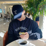 タキシードキャットクラブスウェットシャツ / TUXEDO CAT CLUB SWEATSHIRT BLACK