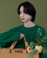 ビビットタイトルニット/vivid titled knit (4 color)