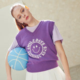 Smile knit vest (6684774695030)