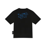 HOLYNUMBER7 X DKZ ギソクレタリングブラックTシャツ