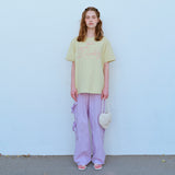 オーバーサイズダーリンTシャツ / OVERSIZE DARLING TEE, YELLOW PEAR