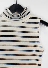 ポーラーストライプスリーブレストップ/Polar Stripe Sleeveless (2color)