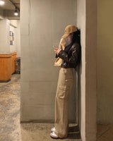 [BELLIDE MADE] Colorful Cotton Cargo Pants