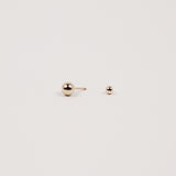 [シングルピアス] 14K ゴールドボールピアス/[single piercing] 14K GOLD BALL PIERCING (5mm)