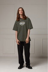 Multi stripe T - Yellow (4622114488438)