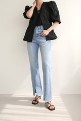 ライトライトジーンズ / LIGHT LIGHT JEANS / STRAIGHT DENIM PANTS