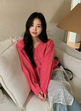 BC Simple V-neck Knit Cardigan (10color)
