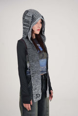 Rabbit Ear Balaclava Muffler(BK)