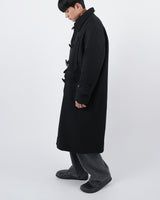 ウールダッフルインナコート/ーキルティングwool duffle inner quilting coat 3color