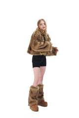ファーレッグウォーマー / FUR WARMER