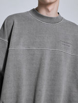 WASHED SWEATSHIRT - GREY (4622874869878)