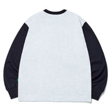 HTT クラック L/S ティー / HTT Crack L/S Tee_Light Gray