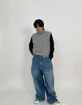 スポーツウォッシングバルーンデニムパンツ / SPORTS WASHING BALLOON DENIM PANTS
