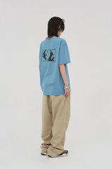 Square Graphic Tee_Blue Grey (6699074977910)