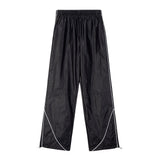 ポリッシュドストリングジョガーパンツ / polished coating string jogger pants (4649644458102)