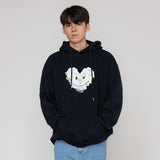 [UNISEX]ビッグクラウドハートスマイルパーカー