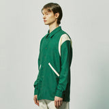 エッセンシャルバラシティシャツ / essential varsity shirts green