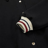 Baseball Hoodie Jacket [BLACK] (6674528796790)