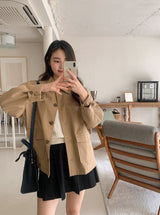 [SHOPPERMADE] Classic Half Trench Coat (2color)