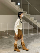 Lumiere string pintuck blouse 