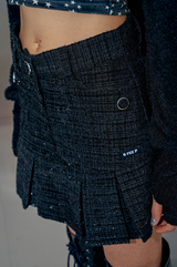 ツイードスカート / tweed skirt_black
