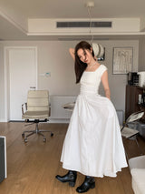イソップスリーブレスロングドレス / Aesop sleeveless long dress