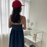 2color デニムキャミソールワンピース / Denim camisole dress