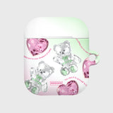 CRYSTAL MERRY PATTERN-PINK(AIR PODS-HARD) (6613158068342)