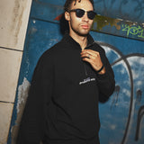 アノラックスウェット/ANORAK SWEAT SHIRT-BLACK